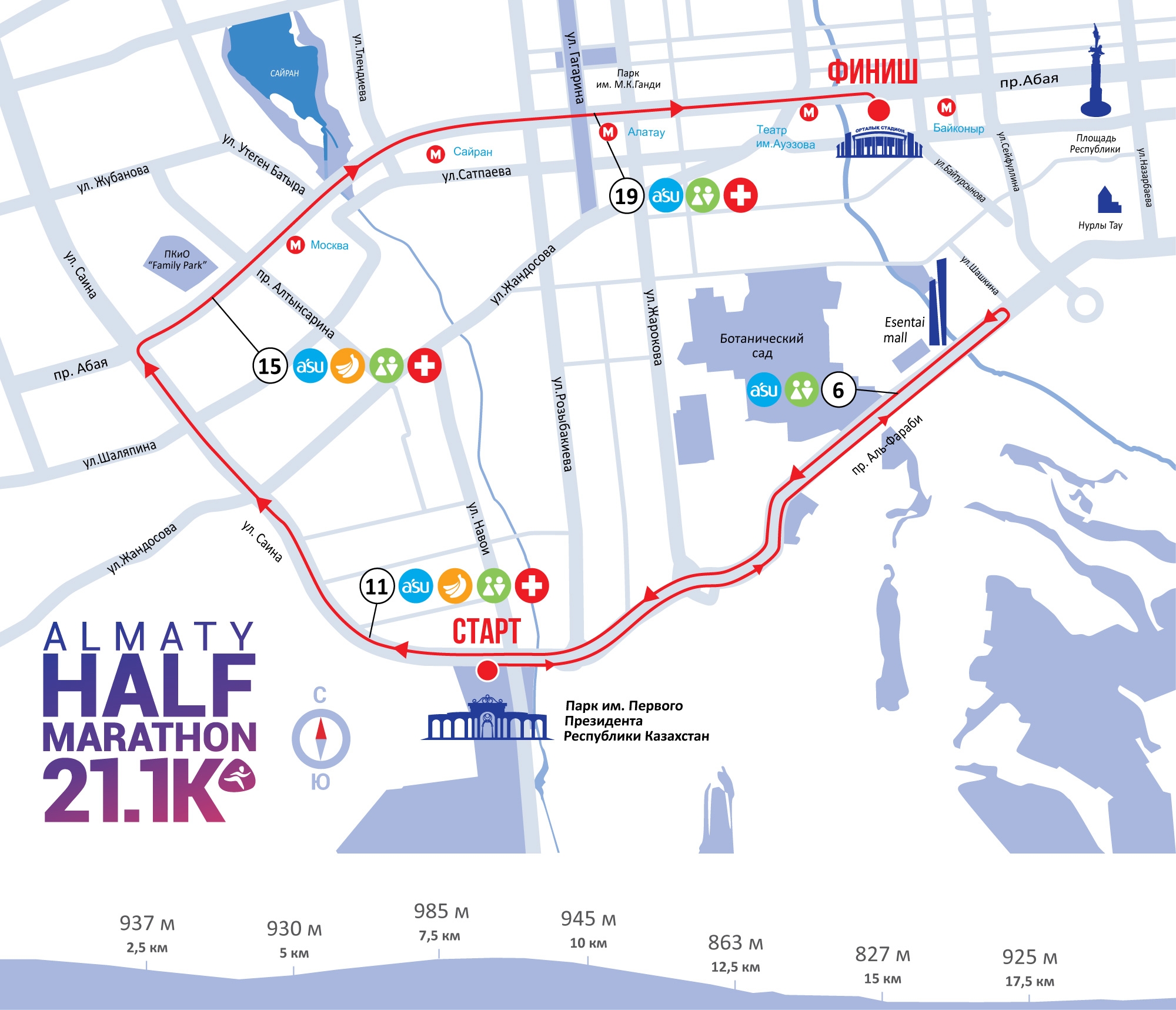 Almaty Half Marathon 2021